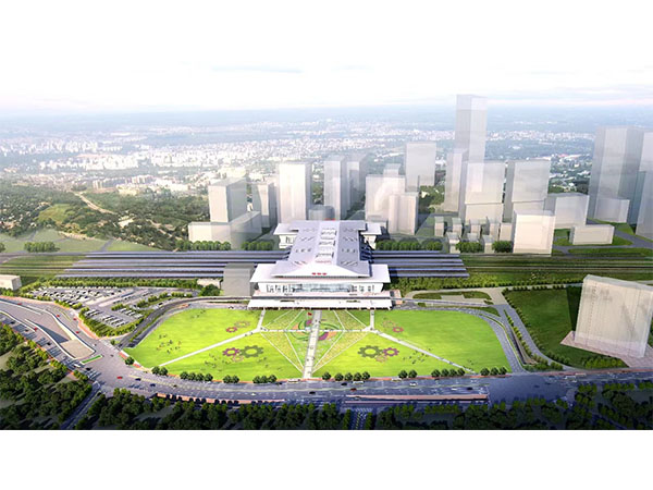 火车站东广场落实平台改造及上下匝道桥工程